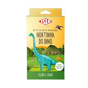 Kit de Cultivo Microverdes Dino de Feijao e Couve
