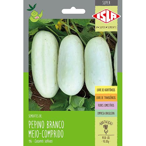 Pepino Branco Meio Comprido